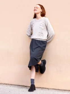 Grüne Erde Pullover^Pullover aus bio-Baumwolle und Wolle, , S, GOTS