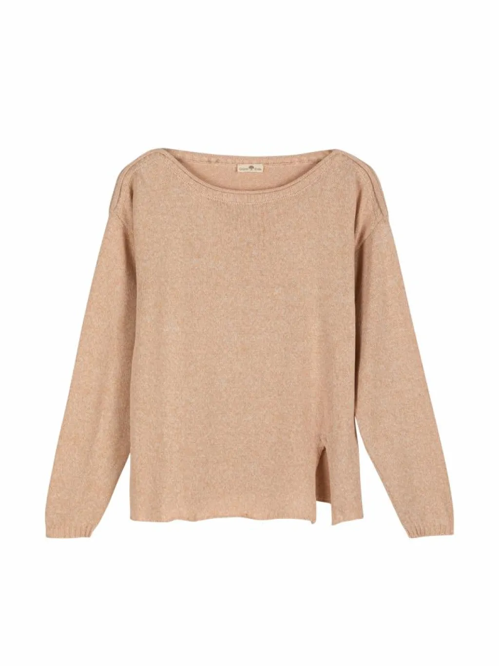 Grüne Erde Pullover^Pullover aus Bio-Baumwolle und Leinen, , L, GOTS