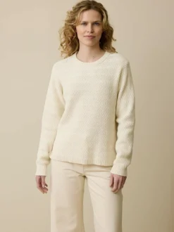 Grüne Erde Pullover^Pullover aus Bio-Baumwolle und Wolle, 13 natur, XL, GOTS