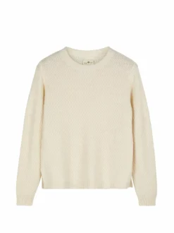 Grüne Erde Pullover^Pullover aus Bio-Baumwolle und Wolle, 13 natur, XL, GOTS