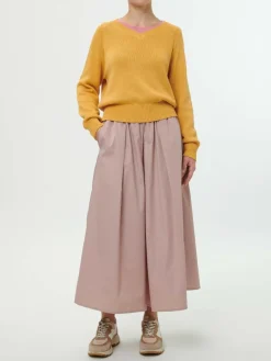 Grüne Erde Essentials|Pullover^Pullover aus Bio-Baumwolle, 24 honiggelb, S, GOTS