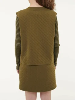 Grüne Erde Jacken & Mäntel|Yoga & Loungewear^Ärmellose Jacke aus Bio-Baumwolle, 52 cactus, S, GOTS