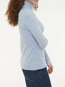 Grüne Erde Shirts^Rollkragenshirt aus Bio Baumwolle/Wolle, , 38, GOTS