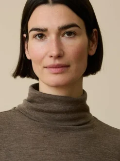 Grüne Erde Geschenke-Guide^Rollkragenshirt aus Bio Wolle, , M, GOTS