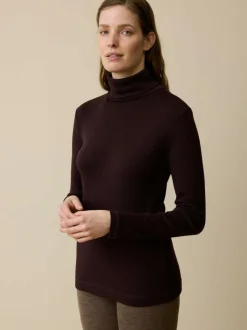 Grüne Erde Shirts|Unterwäsche^Rollkragenshirt aus Bio Wolle, , S, GOTS