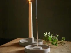 Grüne Erde Geschenke-Guide|Räuchern & Räucherstäbchen^Räucherstäbchenhalter aus Steingut, ø 13 cm