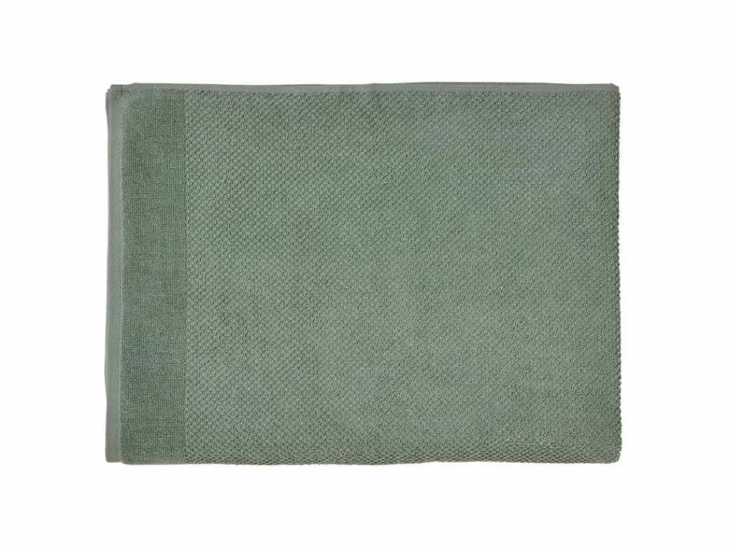 Grüne Erde Handtücher|Alles Für Die Sauna^Saunatuch Perlfang, , 75 x 200 cm, 100 % Baumwolle, GOTS