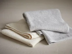 Grüne Erde Handtücher|Alles Für Die Sauna^Saunatuch Perlfang, , 75 x 200 cm, 100 % Baumwolle, GOTS