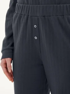 Grüne Erde Nachtwäsche^Schlafhose aus Bio-Baumwolle, , S, GOTS