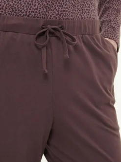 Grüne Erde Nachtwäsche^Schlafhose verkürzt aus Bio-Baumwolle, , M, GOTS