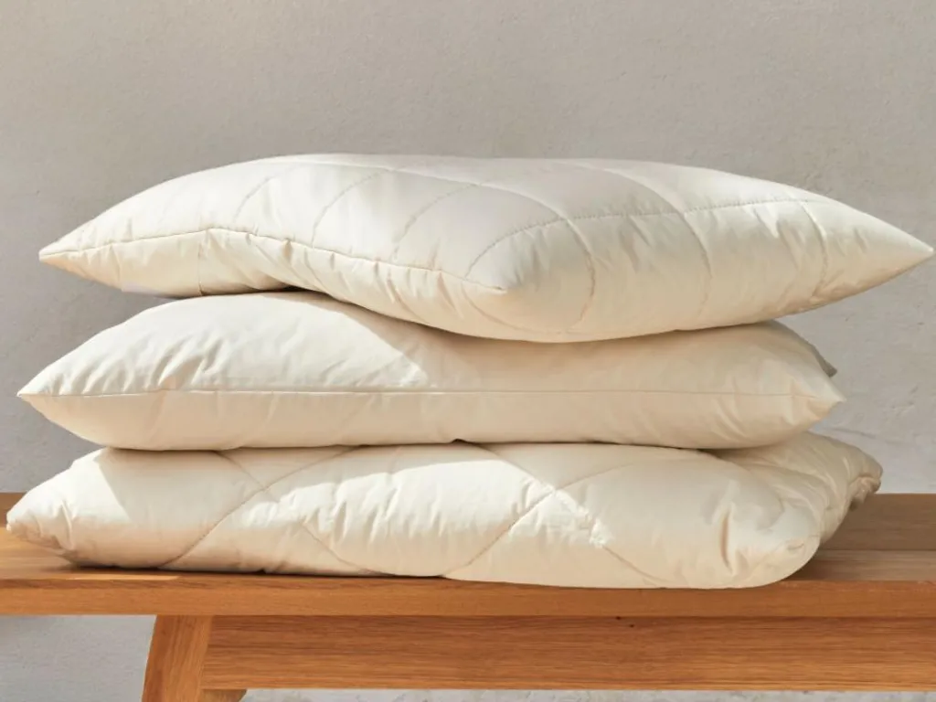 Grüne Erde Kopfkissen^Schlafkissen Latexflocken Pur, Standard, 40 x 60 cm, GOTS, NATURTEXTIL BEST, VEGAN