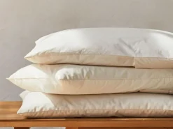 Grüne Erde Kopfkissen|Einschlafhilfen^Schlafkissen Schafschurwolle/Zirbe Pur, Standard, 40 x 60 cm, GOTS