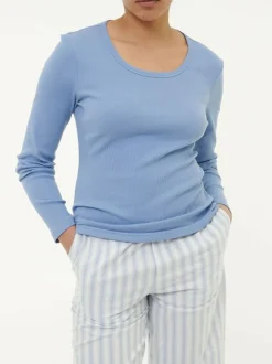 Grüne Erde Essentials|Shirts^Schlafshirt aus Bio-Baumwolle, S; GOTS