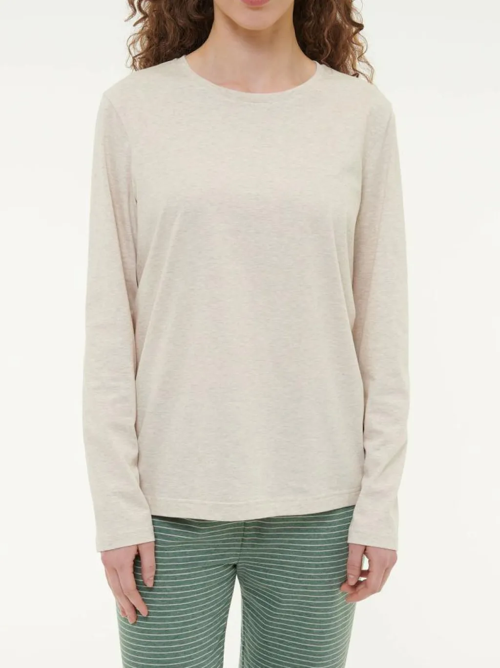 Grüne Erde Nachtwäsche^Schlafshirt aus Bio-Baumwolle, , S, GOTS