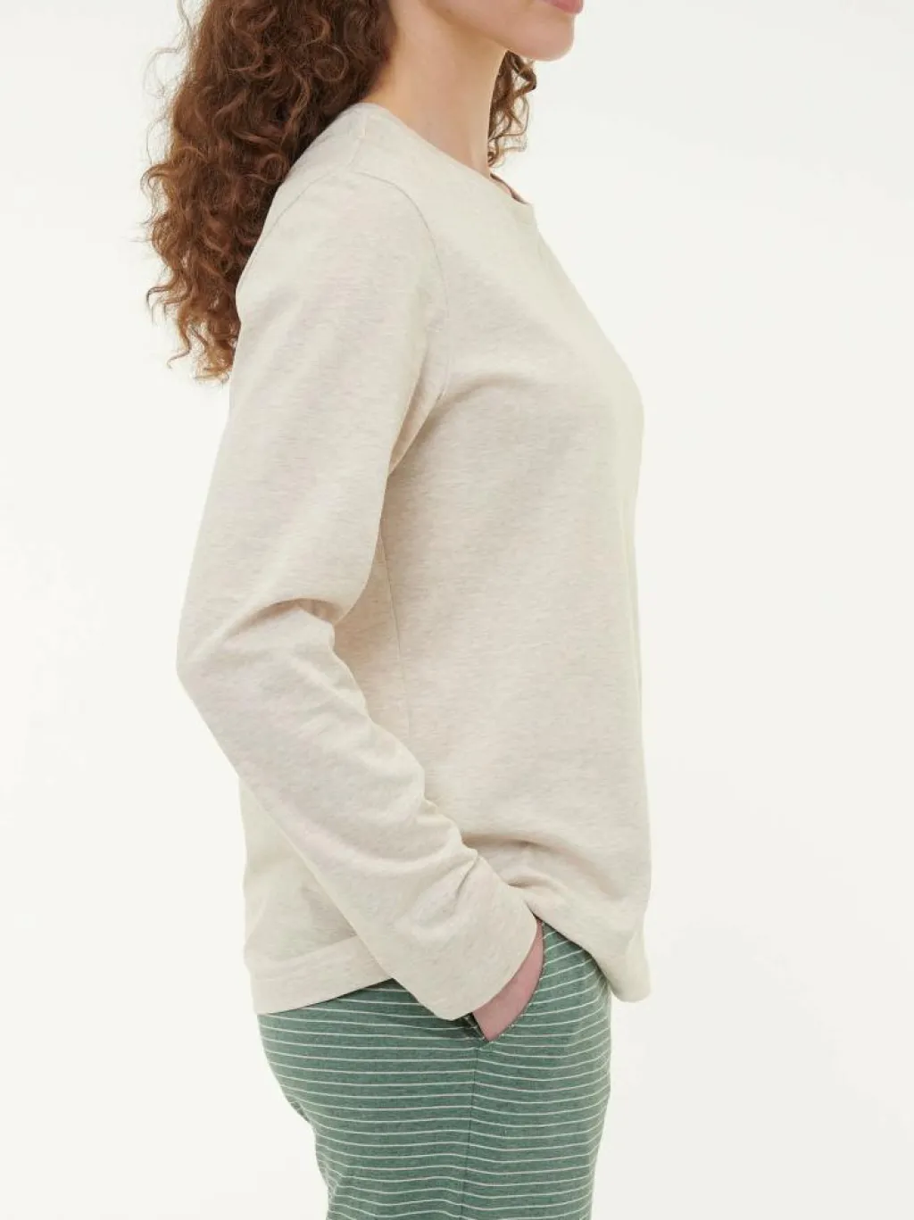 Grüne Erde Nachtwäsche^Schlafshirt aus Bio-Baumwolle, , S, GOTS