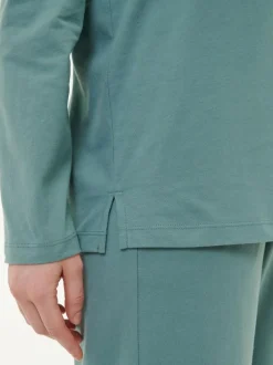 Grüne Erde Nachtwäsche^Schlafshirt aus Bio-Baumwolle, , S, GOTS