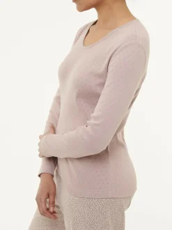 Grüne Erde Nachtwäsche^Schlafshirt aus Bio-Baumwolle, , S