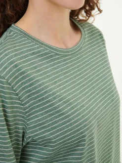 Grüne Erde Nachtwäsche^Schlafshirt aus Bio-Baumwolle, , S, GOTS