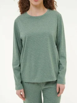 Grüne Erde Nachtwäsche^Schlafshirt aus Bio-Baumwolle, , S, GOTS