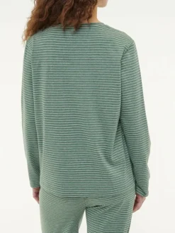 Grüne Erde Nachtwäsche^Schlafshirt aus Bio-Baumwolle, , S, GOTS