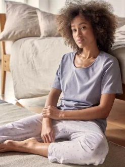 Grüne Erde Nachtwäsche^Schlafshirt aus Bio-Baumwolle, , M, GOTS