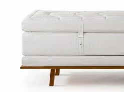 Grüne Erde Massivholzbetten^Schlafsystem Dreiklang, fest, 90 x 200 cm, GOTS, IVN