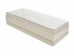 Grüne Erde Massivholzbetten^Schlafsystem Dreiklang, fest 100 x 210 cm, GOTS, IVN