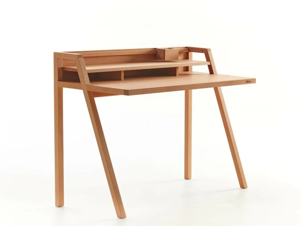 Grüne Erde Büro^Schreibtisch Pureto B 100 x T 55,2 x H 88,1 cm,