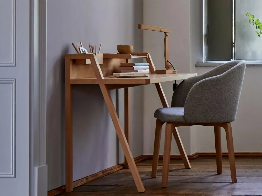 Grüne Erde Büro^Schreibtisch Pureto B 100 x T 55,2 x H 88,1 cm,