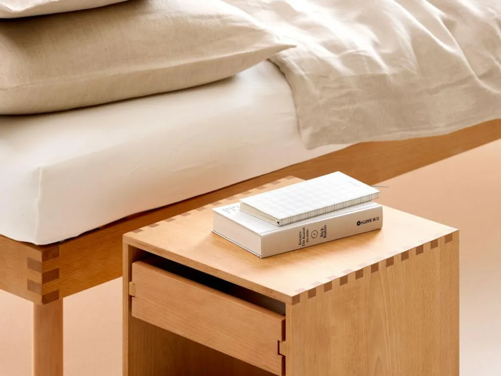 Grüne Erde Nachttische & Bettkästen^Schubladenbox Yunit Pur, mit 1 Lade,