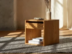 Grüne Erde Nachttische & Bettkästen^Schubladenbox Yunit Pur, mit 1 Lade,