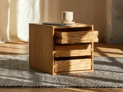 Grüne Erde Nachttische & Bettkästen^Schubladenbox Yunit Pur, mit 1 Lade,