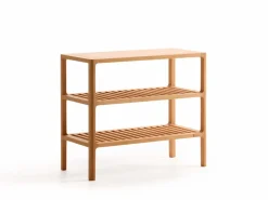 Grüne Erde Garderobe^Schuhregal Tenso, B 70 x T 33,4 x H 60 cm, 3 Fächer,