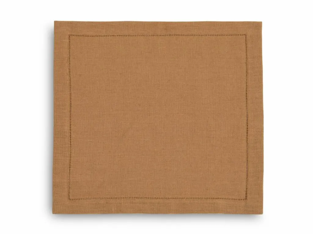 Grüne Erde Küchentextilien|Küchentextilien^Serviette ARIANA mit Ajour, , 40 x 40 cm, 60% Baumwolle/40% Leinen, GOTS