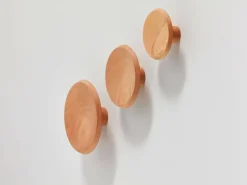 Grüne Erde Garderobe|Wohndekoration^Set Garderobenknopf Punto je 1 Stk. ø 9 / ø 12 / ø 15 cm,