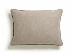 Grüne Erde Schlafsofas|Sofakissen^Set: Sofakissen Doppio mit Überzug, 55 x 80 cm, Überzug: Wollstoff Tano Natur (79), Füllung: 100 % Schurwolle