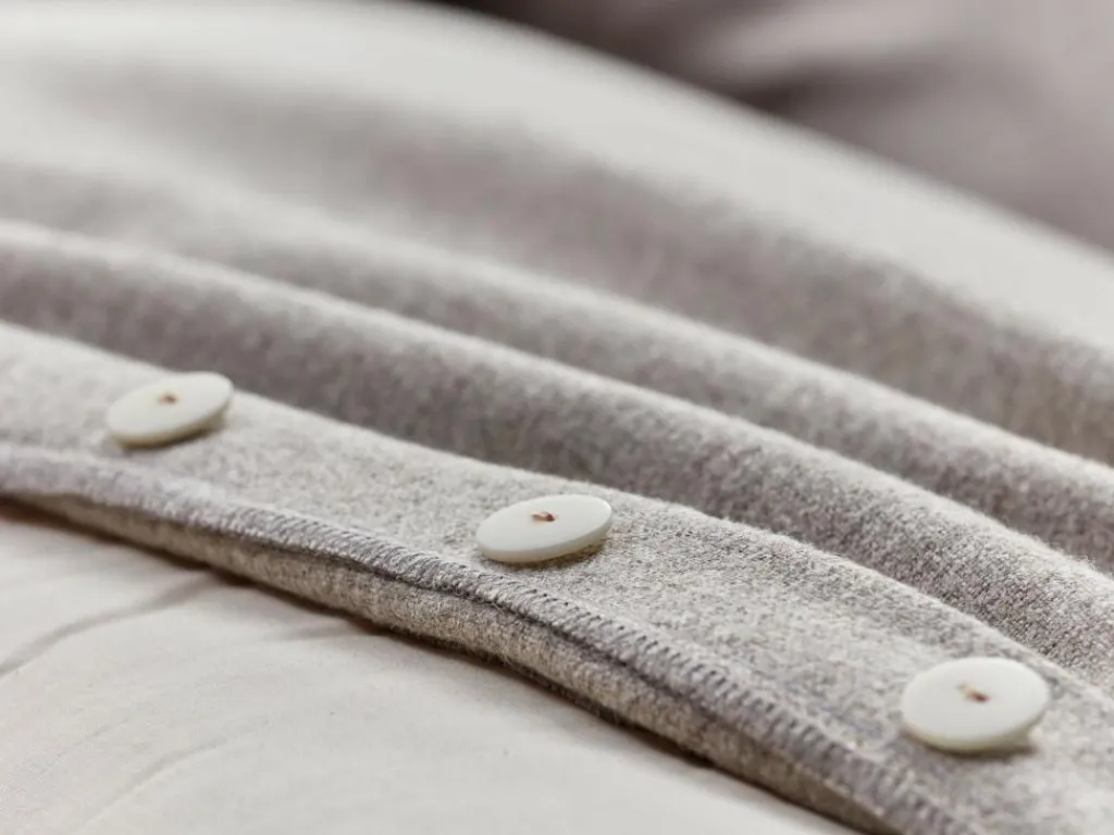 Grüne Erde Sofakissen|Sofakissen^Set: Sofakissen mit Überzug, , Überzug: Wollstoff Tano Natur (79), Füllung: 100 % Schurwolle , mit verdeckter Knopfleiste