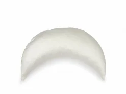 Kinder Grüne Erde Stillkissen Und Seitenschläferkissen^Set: Stillkissen Mond mit Überzug, Julie blaugrau, 40 x 60 cm, Überzug: 100 % Baumwolle, Füllung: 100 % Naturlatex, GOTS