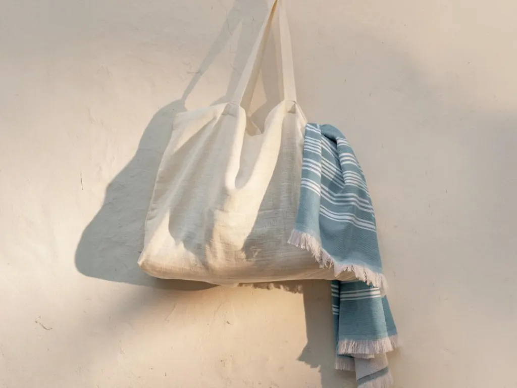 Grüne Erde Accessoires^Shopper ARIANA, , 40 x 65 cm, 60% Baumwolle/40% Leinen, GOTS