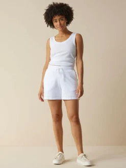 Grüne Erde Hosen, Jeans & Röcke^Short aus Bio Baumwolle, 11 weiss, M, GOTS