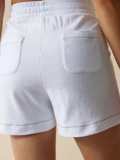 Grüne Erde Hosen, Jeans & Röcke^Short aus Bio Baumwolle, 11 weiss, M, GOTS