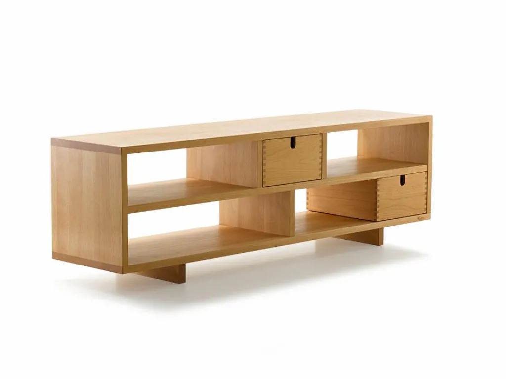Grüne Erde Garderobe^Sideboard Valetto groß ohne Bügel, mit 2 Laden,, B 152.9,