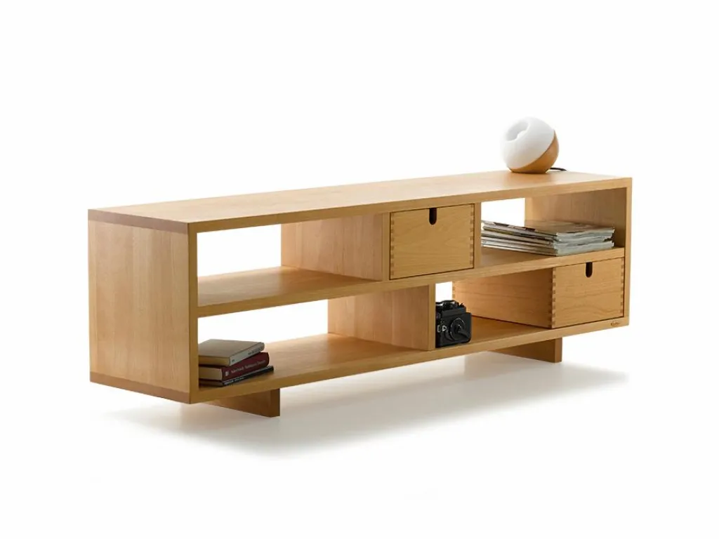 Grüne Erde Garderobe^Sideboard Valetto groß ohne Bügel, mit 2 Laden,, B 152.9,