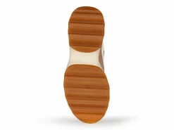 Grüne Erde Schuhe^Sneaker aus Bio Leder, 21 nougat, 38