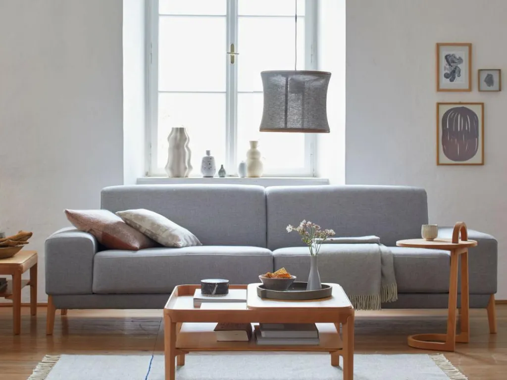 Grüne Erde Couchtische^Sofatisch Alwy Platte, 60 x 44 cm,