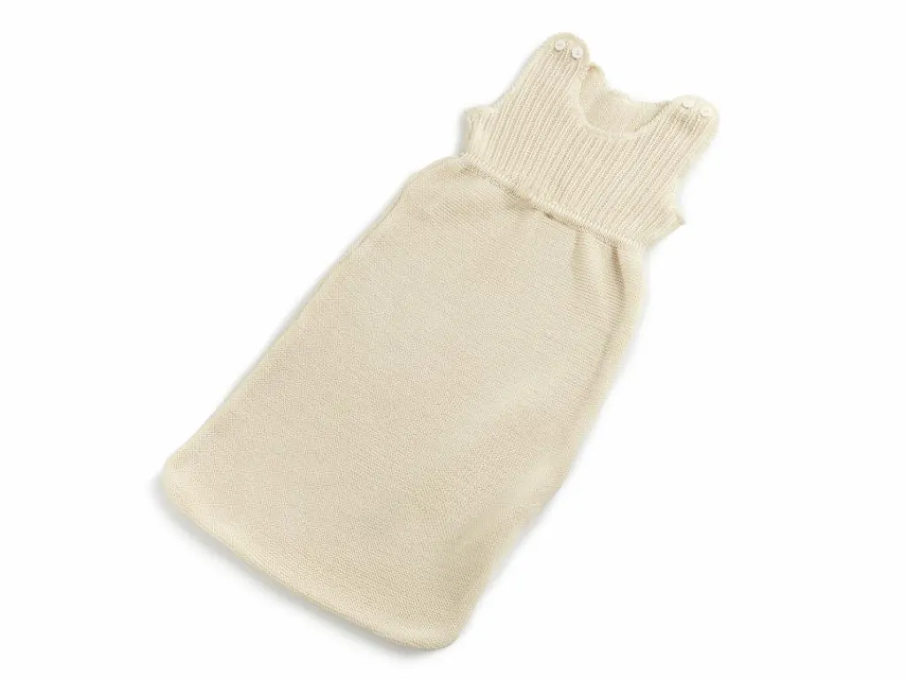 Kinder Grüne Erde Babyschlaf^Sommer- und Ganzjahresschlafsack Lola, natur, 0-6 Monate, 100 % Schurwolle (Merino), Schurwolle kbT
