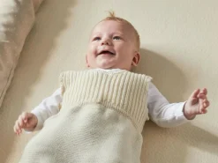 Kinder Grüne Erde Babyschlaf^Sommer- und Ganzjahresschlafsack Lola, natur, 0-6 Monate, 100 % Schurwolle (Merino), Schurwolle kbT