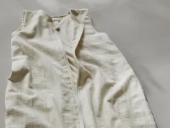 Kinder Grüne Erde Babyschlaf^Sommer- und Ganzjahresschlafsack, natur, 90cm, 6-18 Monate, 100% Baumwolle, GOTS, NATURTEXTIL BEST