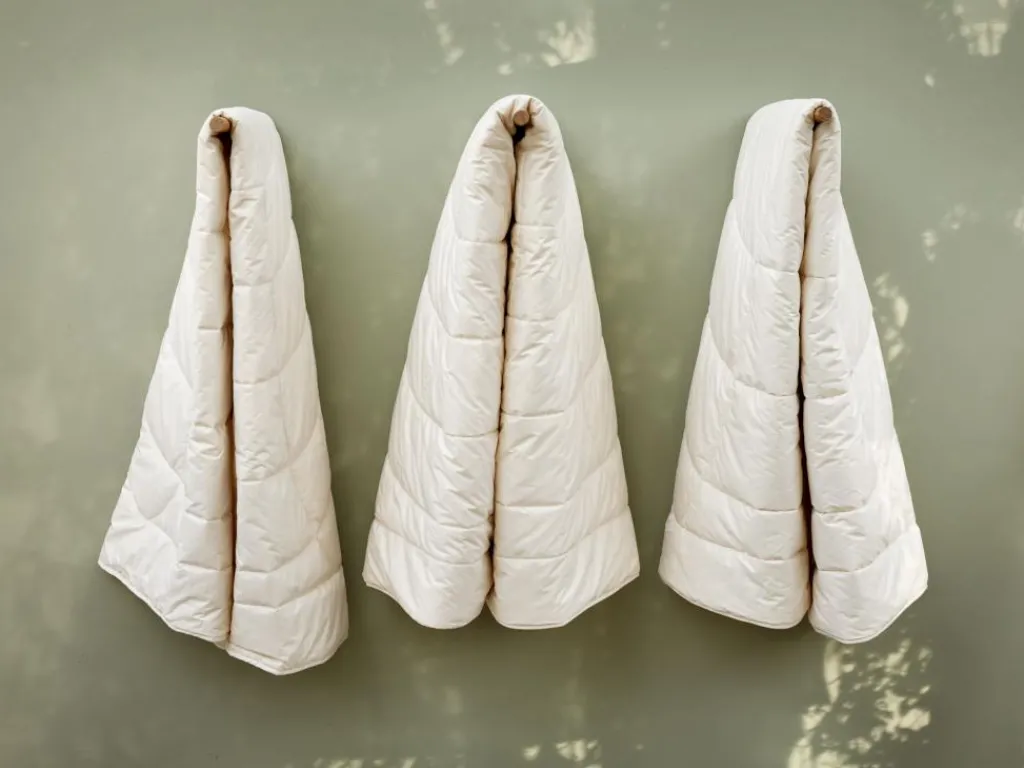 Grüne Erde Bettdecken^Sommerdecke Nesselfaser/Baumwolle, 140 x 200 cm, 250 g/m2, GOTS, VEGAN