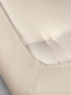 Grüne Erde Bettlaken & Leintücher|Bettlaken & Leintücher^Spannleintuch ALIZA, , 90/100 x 200/220 x 22/28 cm, 97 % Baumwolle/3 % Elasthan, Jersey, GOTS, VEGAN